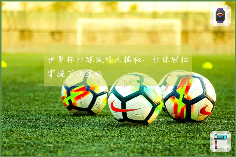 世界杯让球技巧大揭秘,让你轻松掌握下注策略
